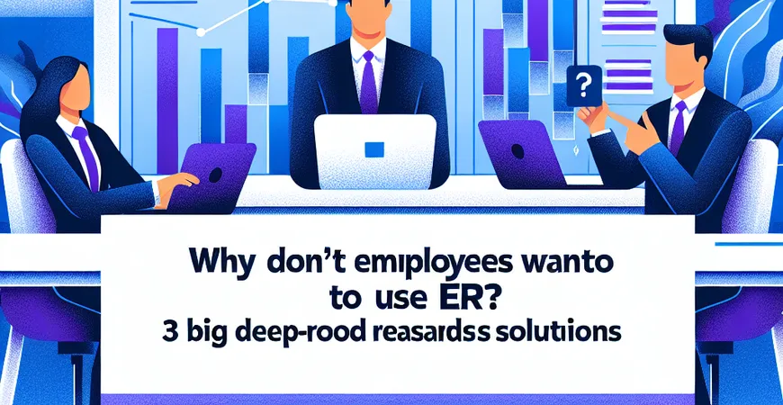 为什么员工不愿用 ERP？3 大深层原因与应对方案